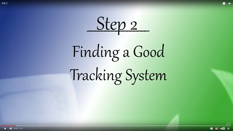 Read more about the article Your Journey – Step 2: Finding a Good Tracking System