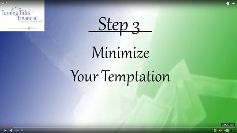 Read more about the article Your Journey – Step 3: Minimize Your Temptation