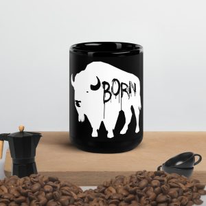 Black Glossy Mug