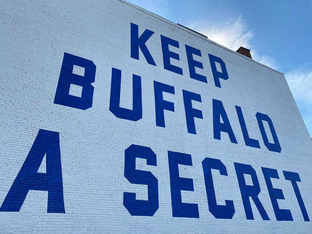 KEEP BUFFALO A SECRET