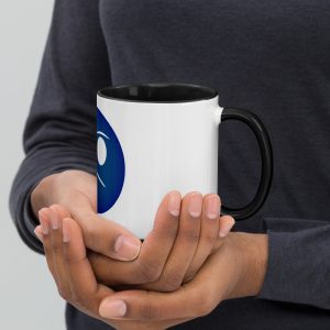 Buffalo Emoji Mug with Color Inside