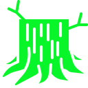 Graphic of tree stump